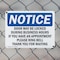 Signmission Door May Be Locked During Business Hours, 14 in W x Rectangle, Plastic OS-2PACK-NS-P-1014-L-11496 - alternate 8